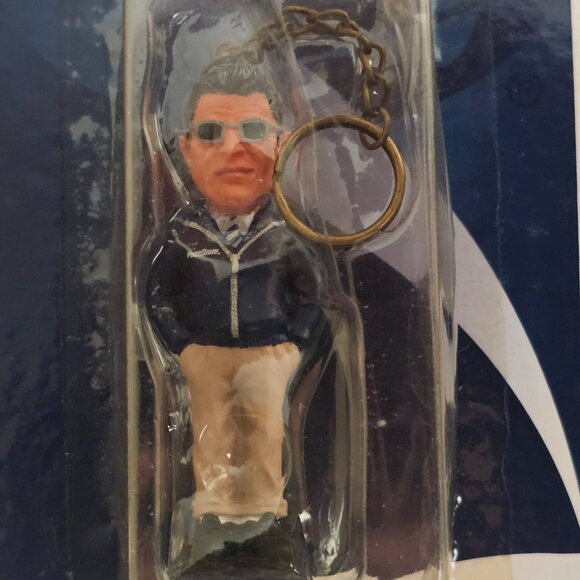 Coach JOE PA JOE PATERNO PennState 3” Mini Bobs Keychain Bobblehead MisprintRARE - Picture 3 of 6
